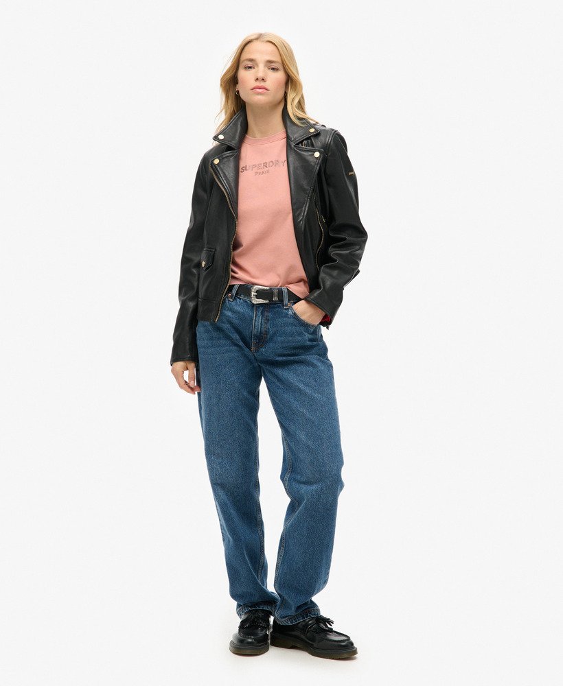 スポーツリュクス グラフィック キャップスリーブ tシャツ(アッシュローズ)