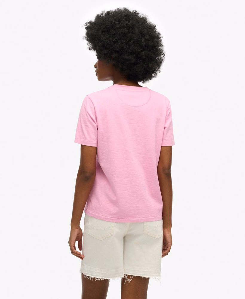 エッセンシャルロゴ ガーメントダイ ポケットTシャツ