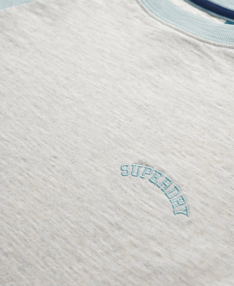 オーガニックコットン エッセンシャルロゴ ラグランTシャツ