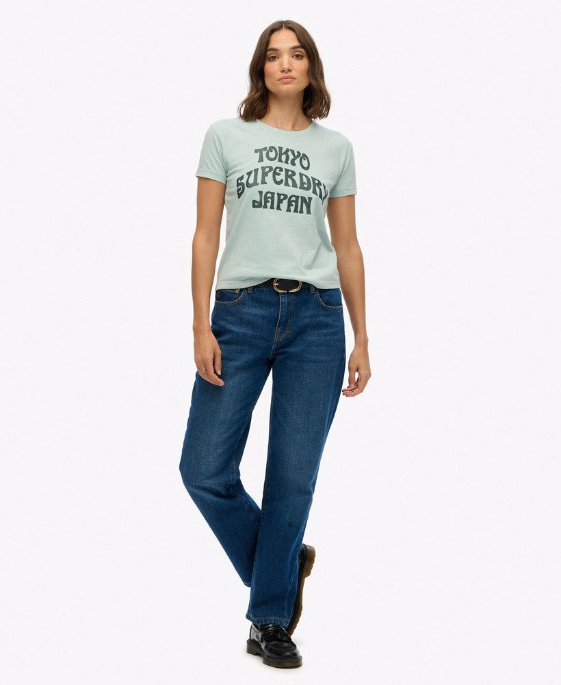 サーフロゴ入りフィットTシャツ