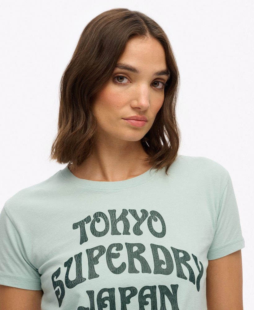 サーフロゴ入りフィットTシャツ