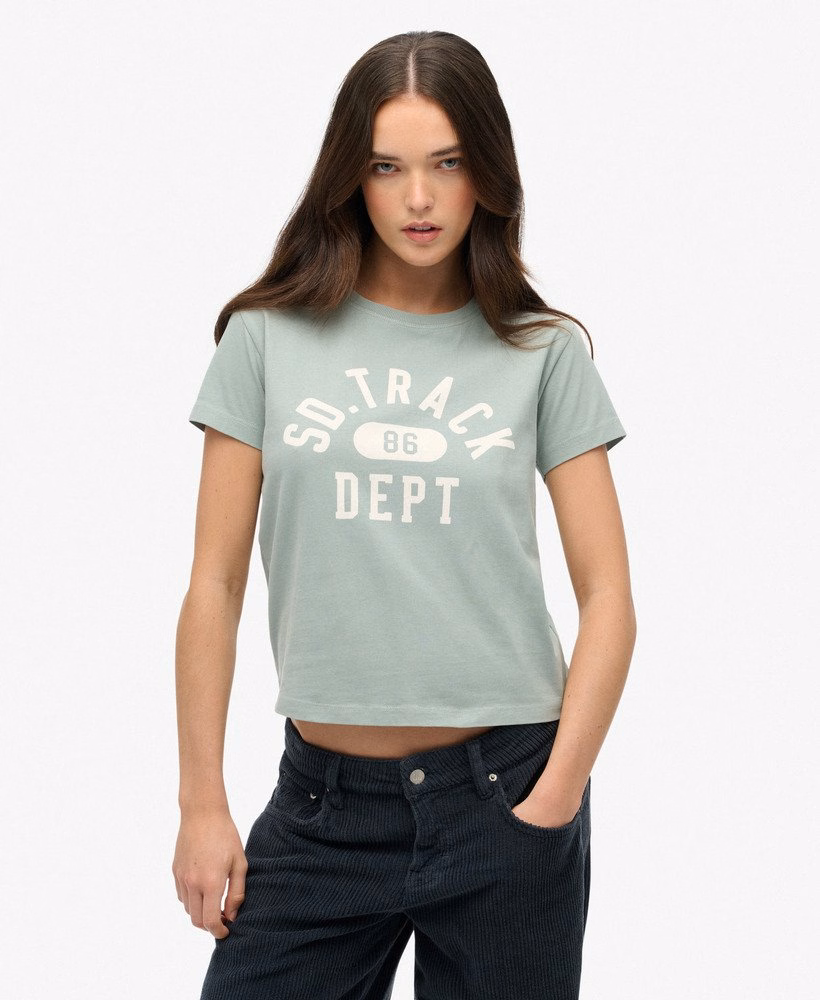 アスレチックグラフィックフィットTシャツ