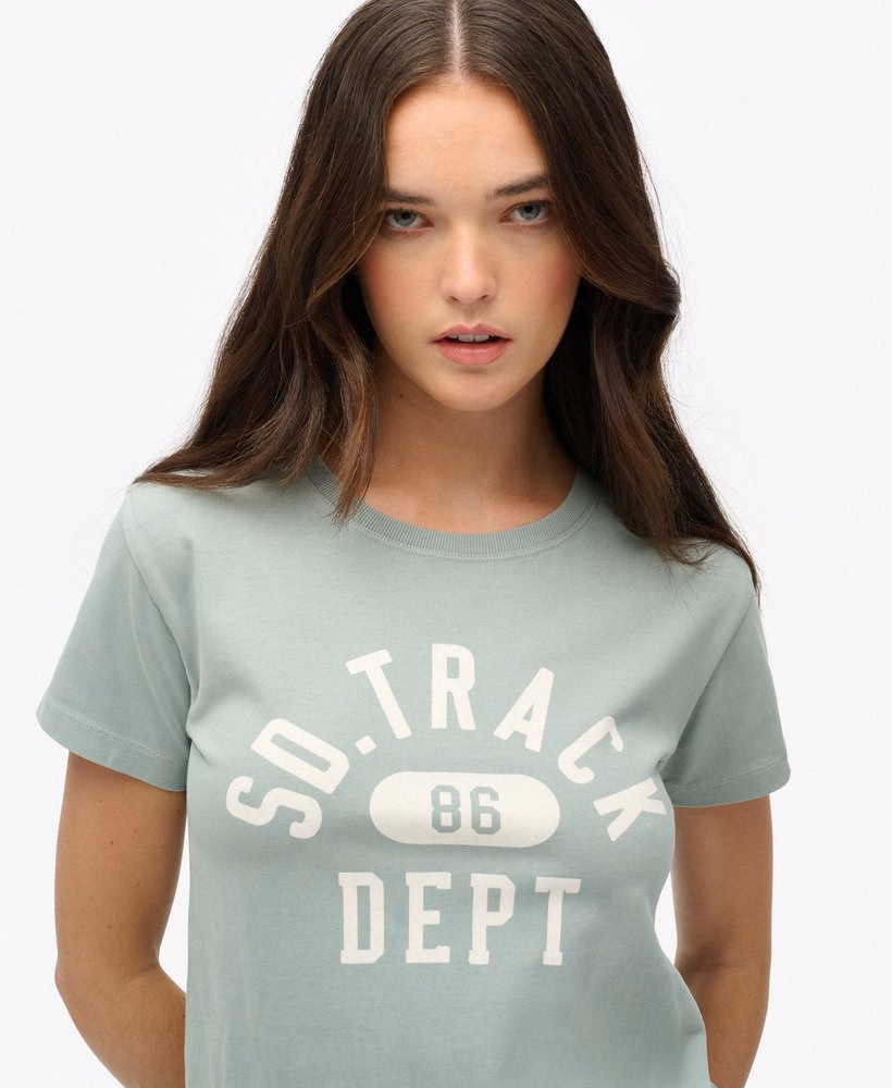 アスレチックグラフィックフィットTシャツ