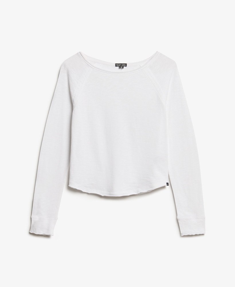 opticのロングスリーブフレンチテリートップ