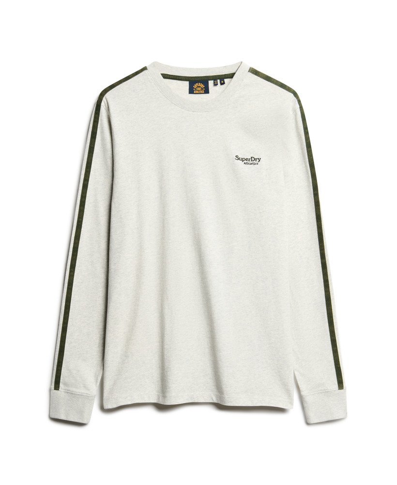 エッセンシャル ロゴ レトロ ロングスリーブ トップ(ライトニンググレー) グリンドル